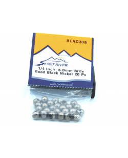 BEAD 6,3 mm BLACK