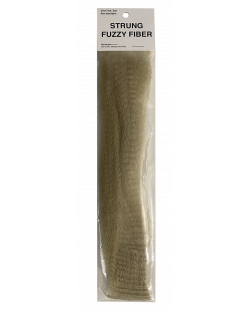 STRUNG FUZZY FIBER TAN