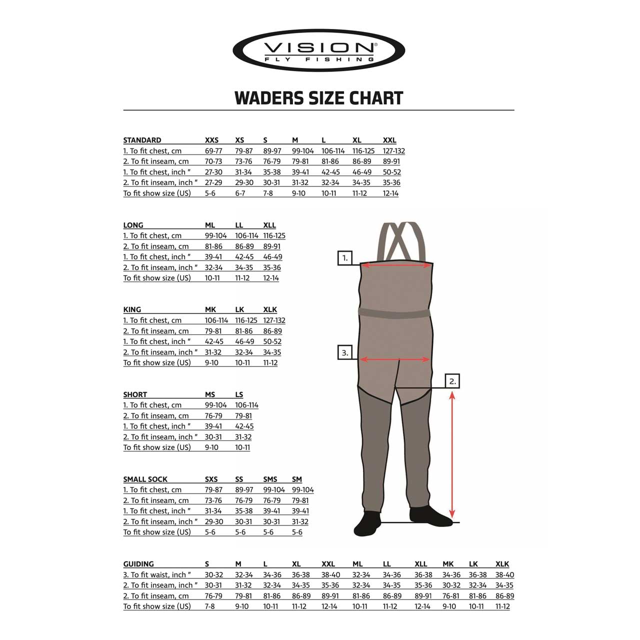 taglie_waders waders