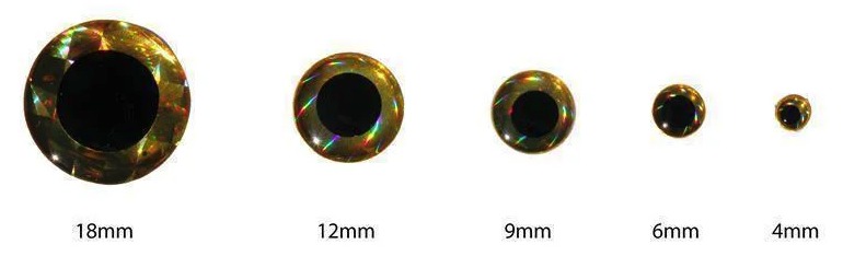Immagine prodotto: FTS 3D Fish Eye – Color Gold – 9 mm