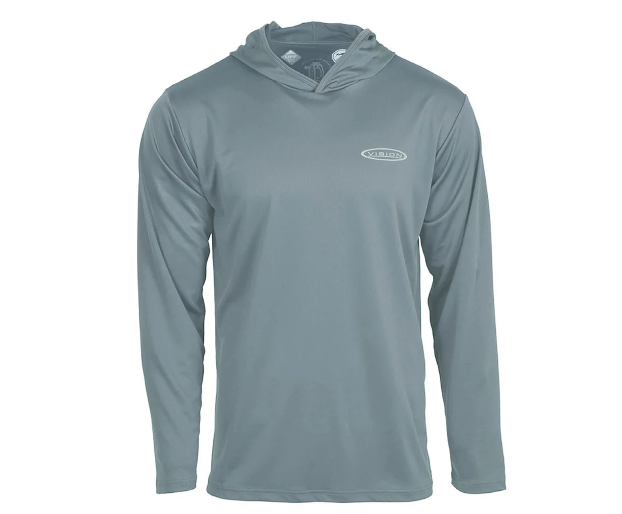 VISION BAMBOO UV BUG HOODIE STONE BLUE