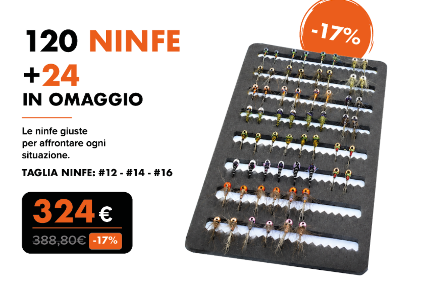 Immagine prodotto: SELEZIONE NINFE 120 + 24 OMAGGIO