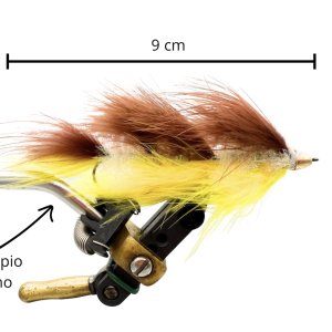 Streamer Mara-Boom in diversi colori per pesca alla trota – Megafly