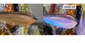 A sinistra senza luce Uv, a destra con luce UV A sinistra senza luce Uv, a destra con luce UV