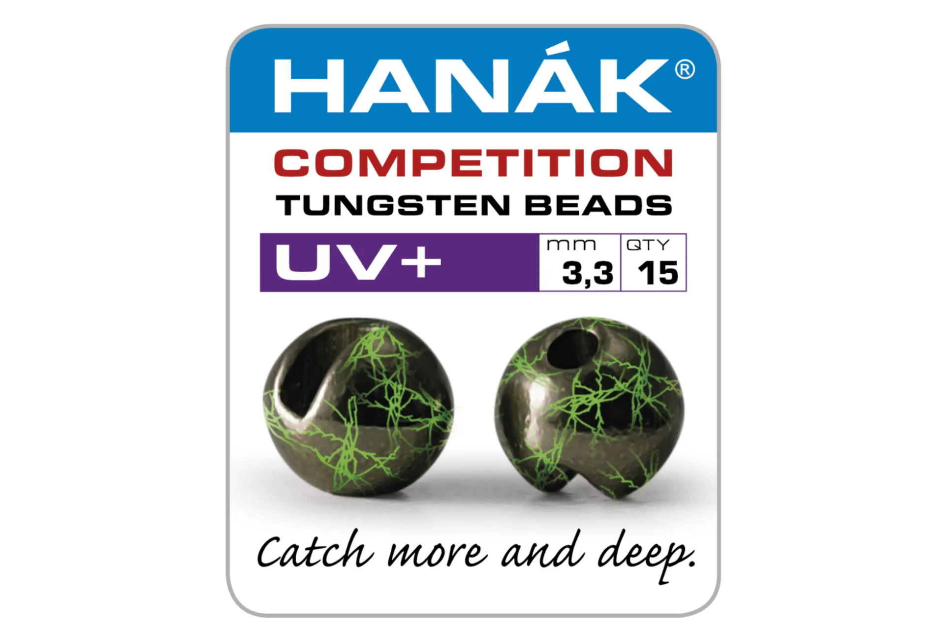 Hanak Tungsten Black & Fluo UV Chartreuse
