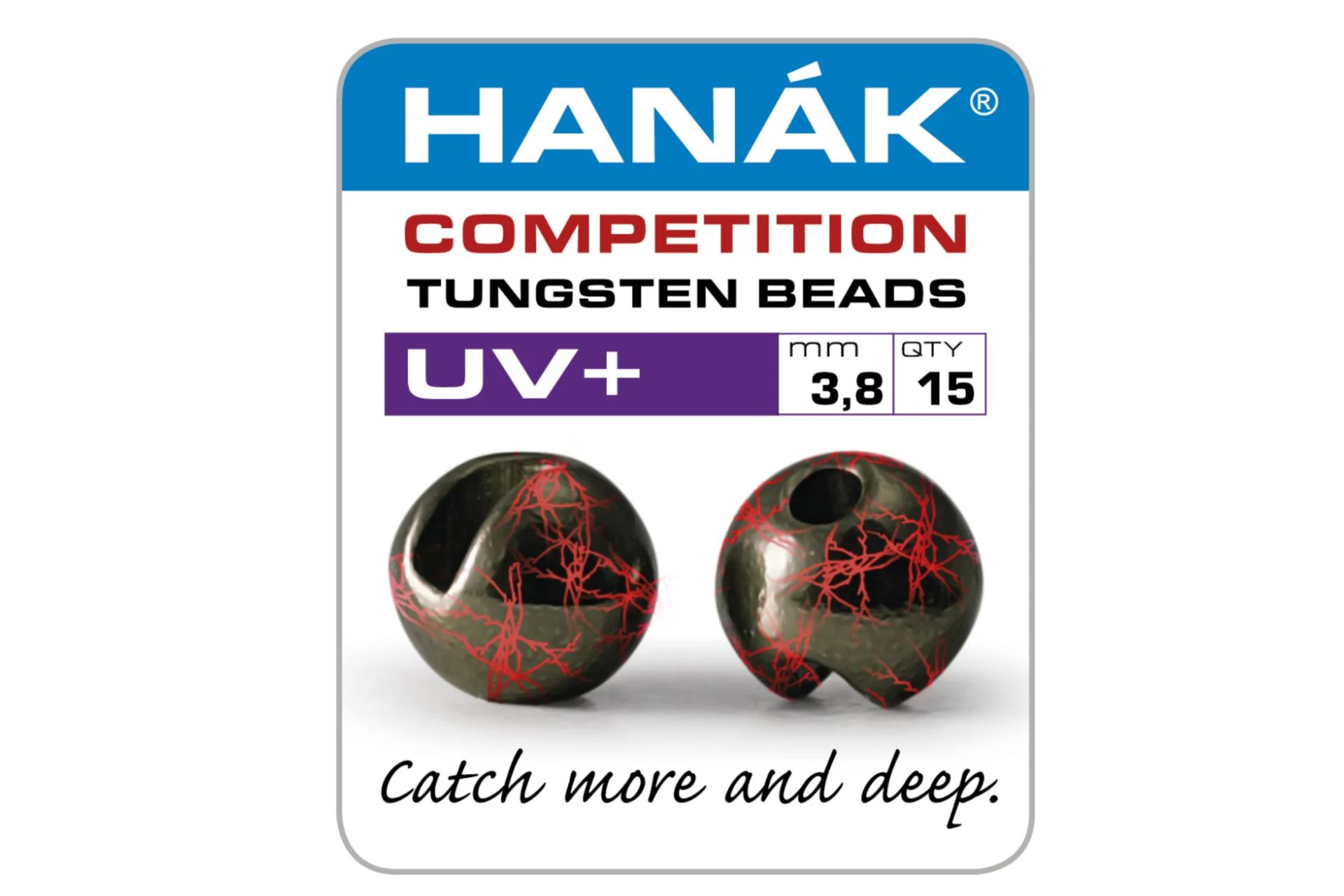 Hanak Tungsten Black & Fluo UV Red