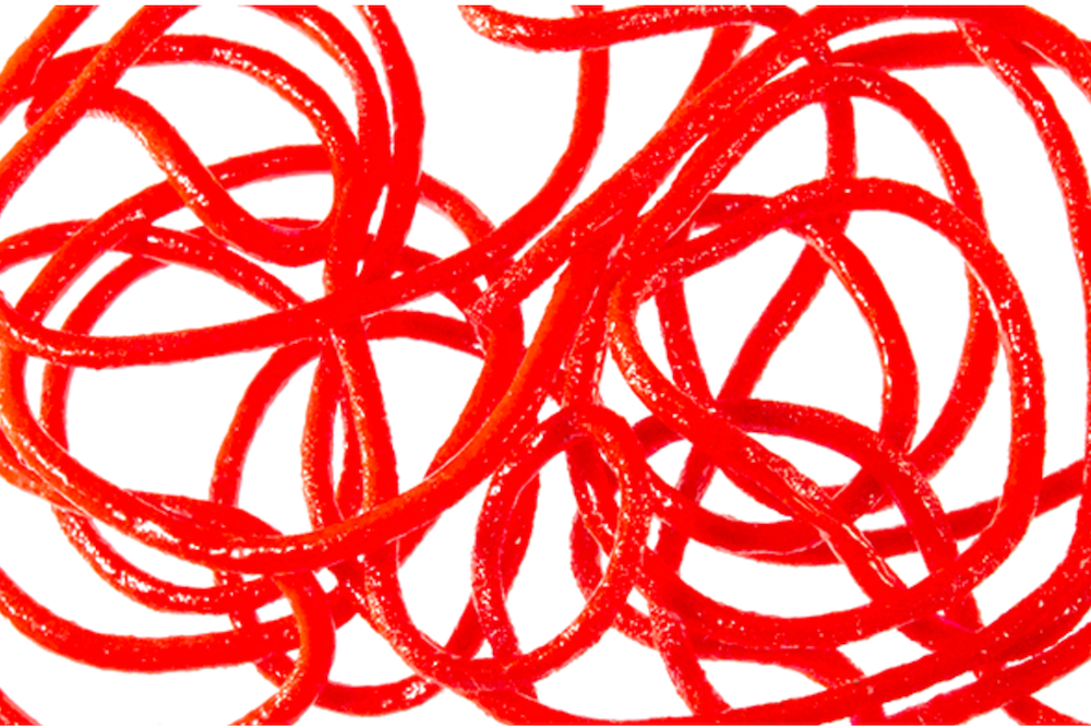 TRINA'S SQUIRM RED
