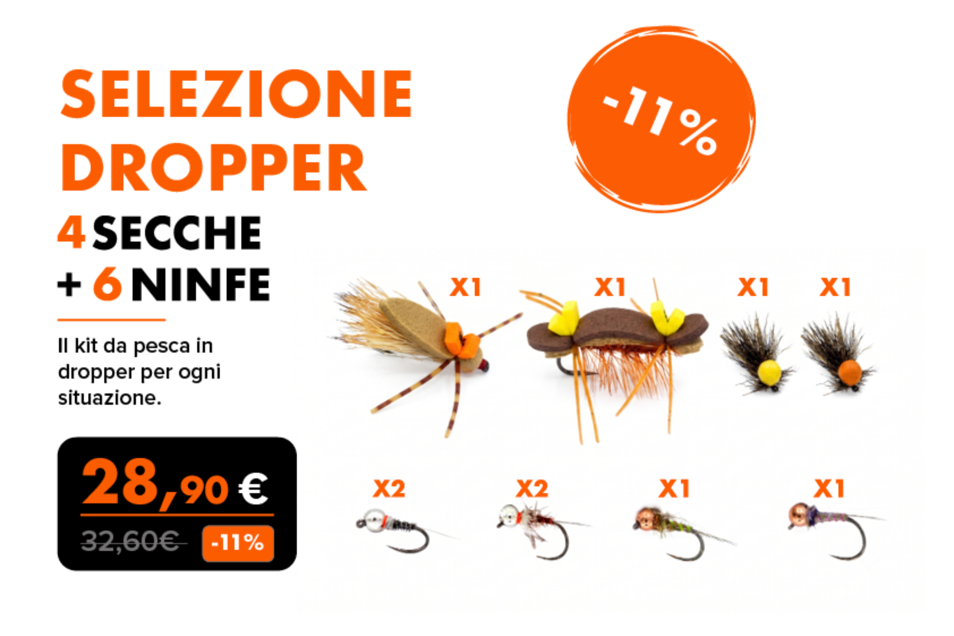 SELEZIONE DROPPER Essential kit