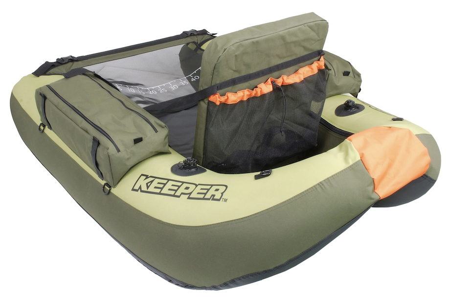 Belly boat keeper