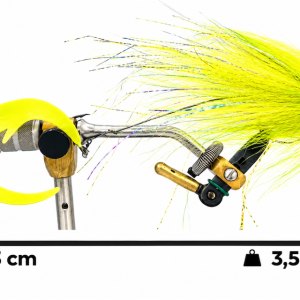 BAIT DT FLUO YELLOW STREAMER DA LUCCIO